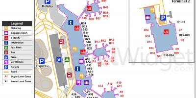 Kort over milanos lufthavne og togstationer
